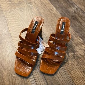 Mango | Vegan Croc Heels